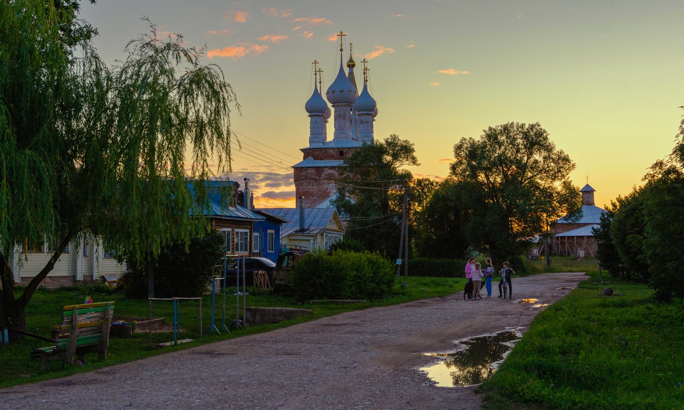 летний вечерок