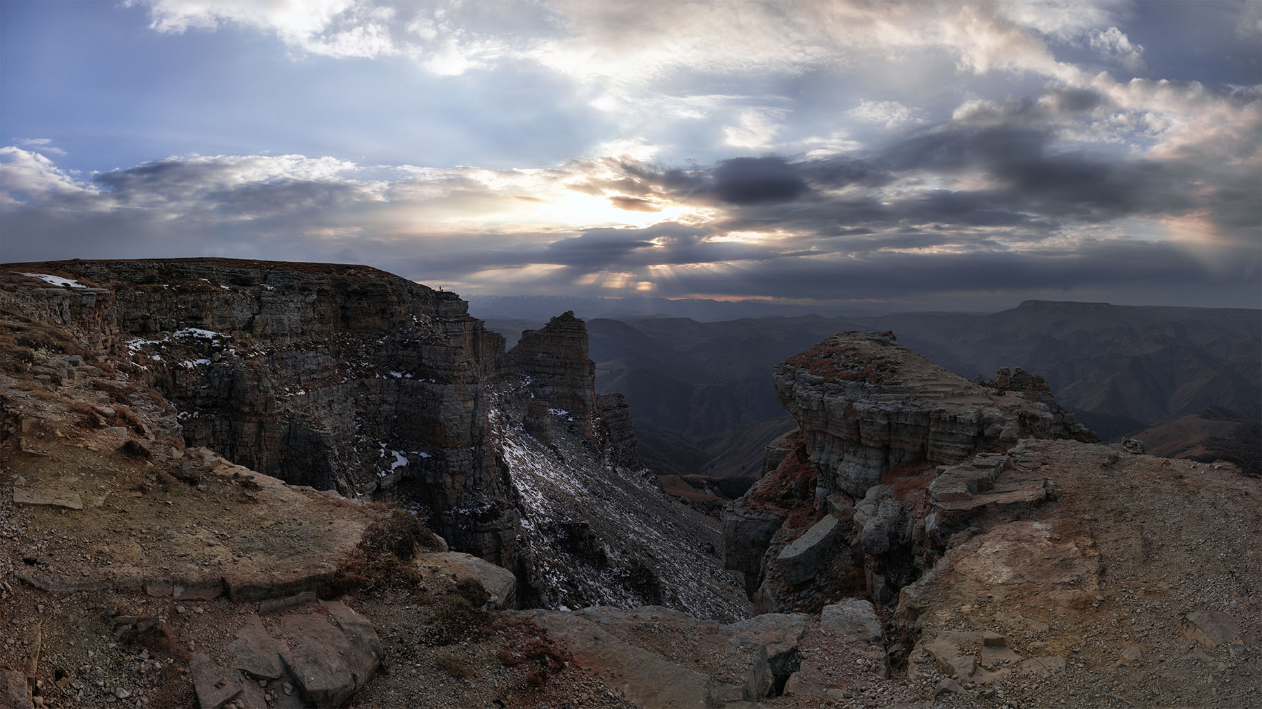 Вечер в горах...