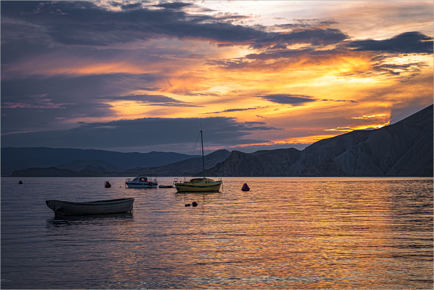 Морской закат