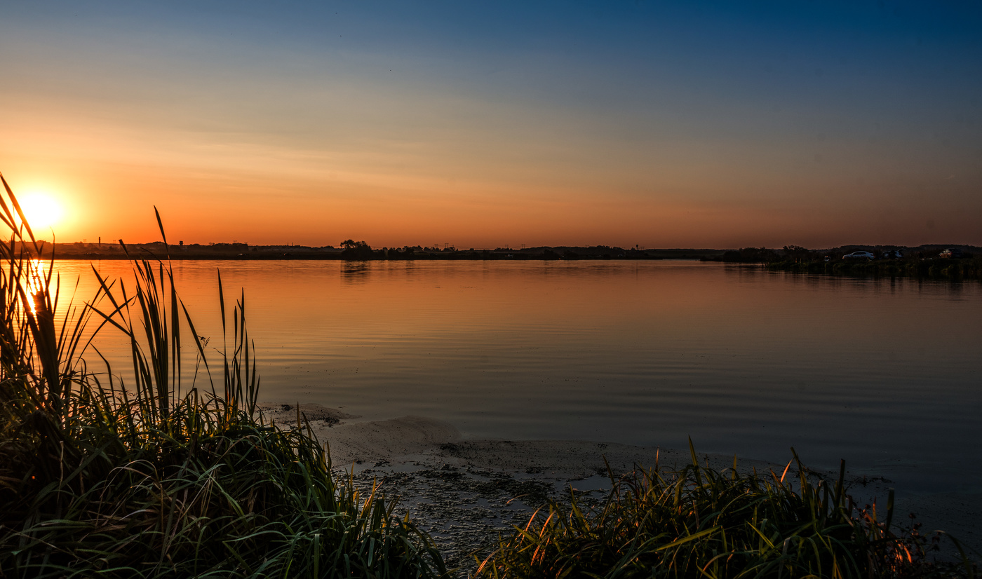 Восход солнца.