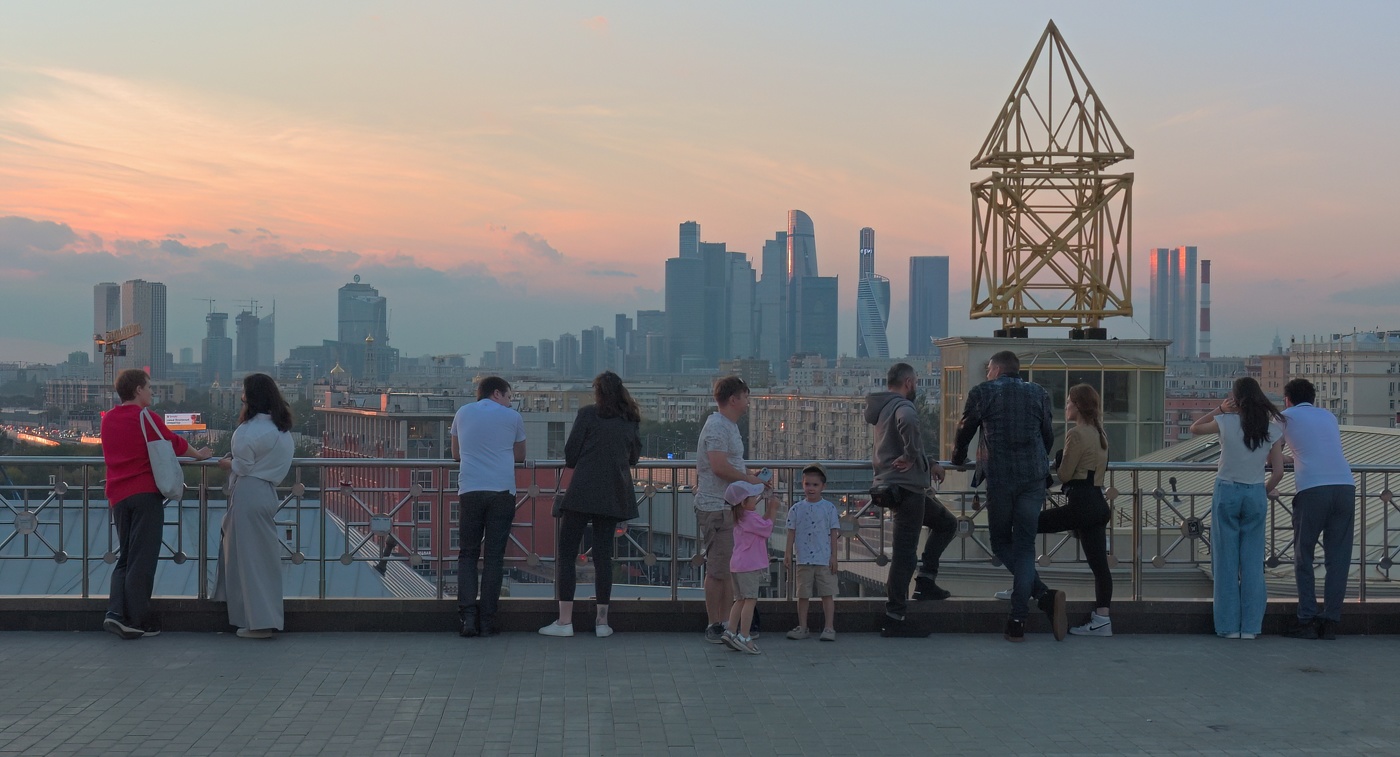 На смотровой площадке