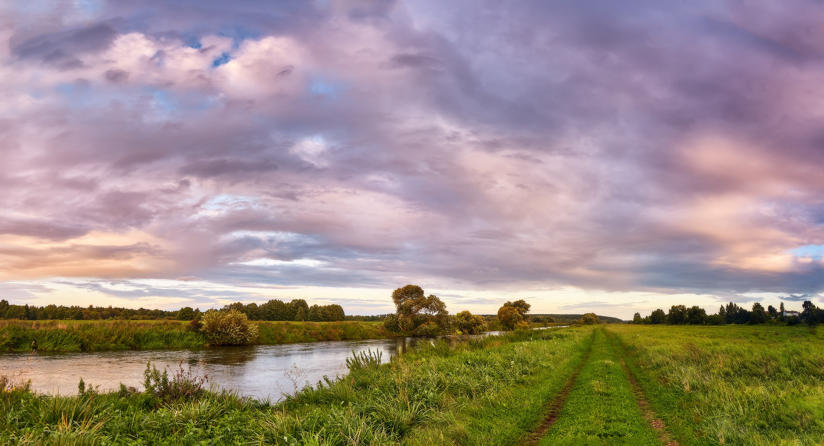 Август. Свислочь вечерняя.