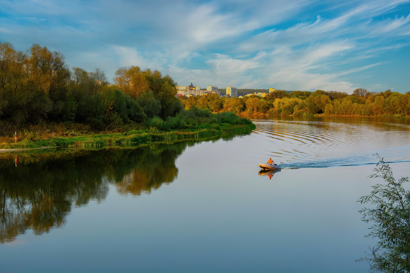 Левый берег Дона...