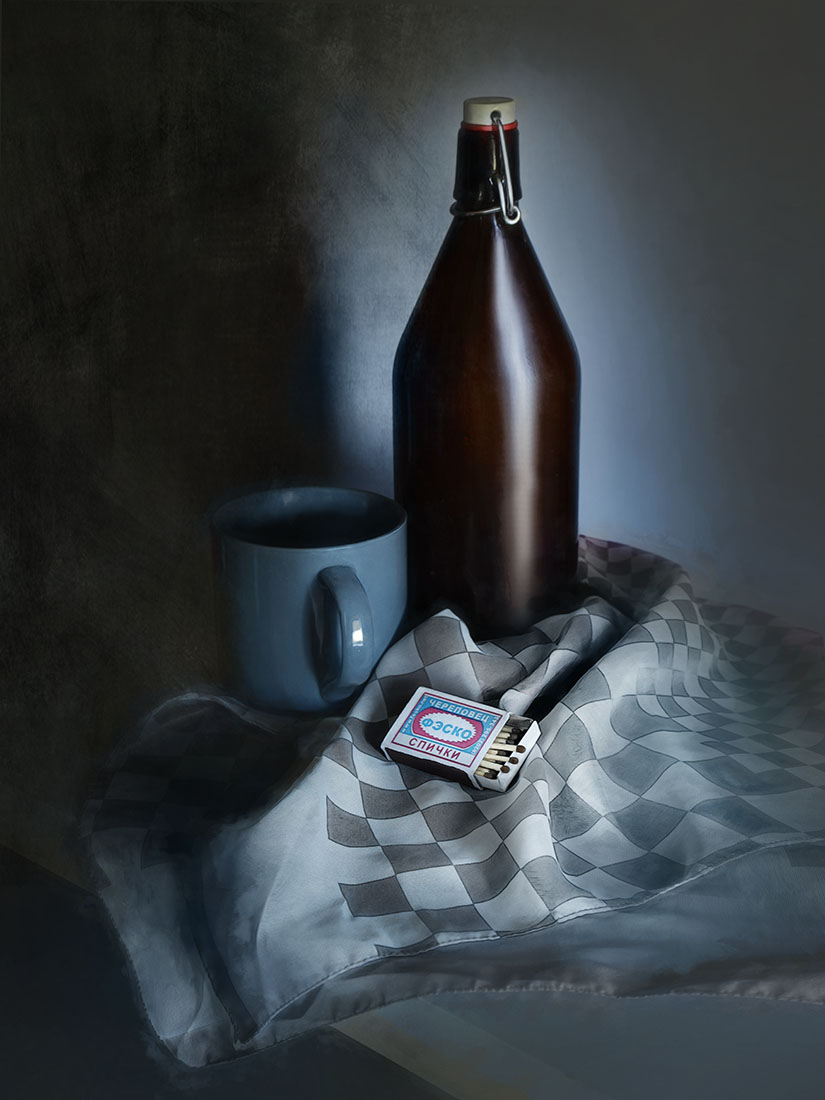 за спичками