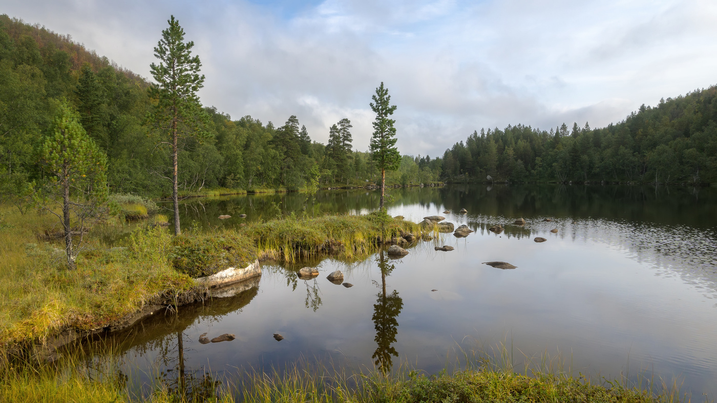 На озере Тихом