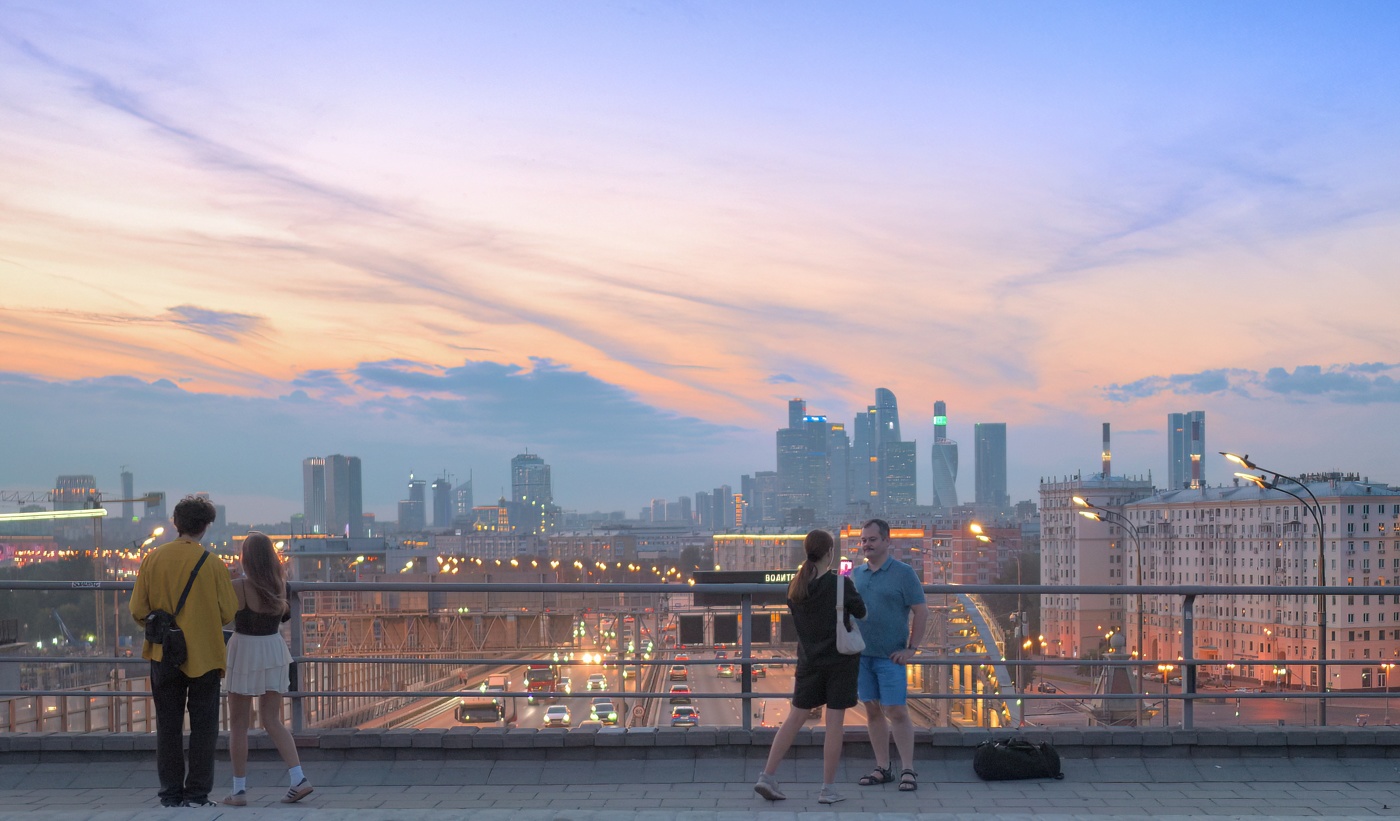 На смотровой площадке