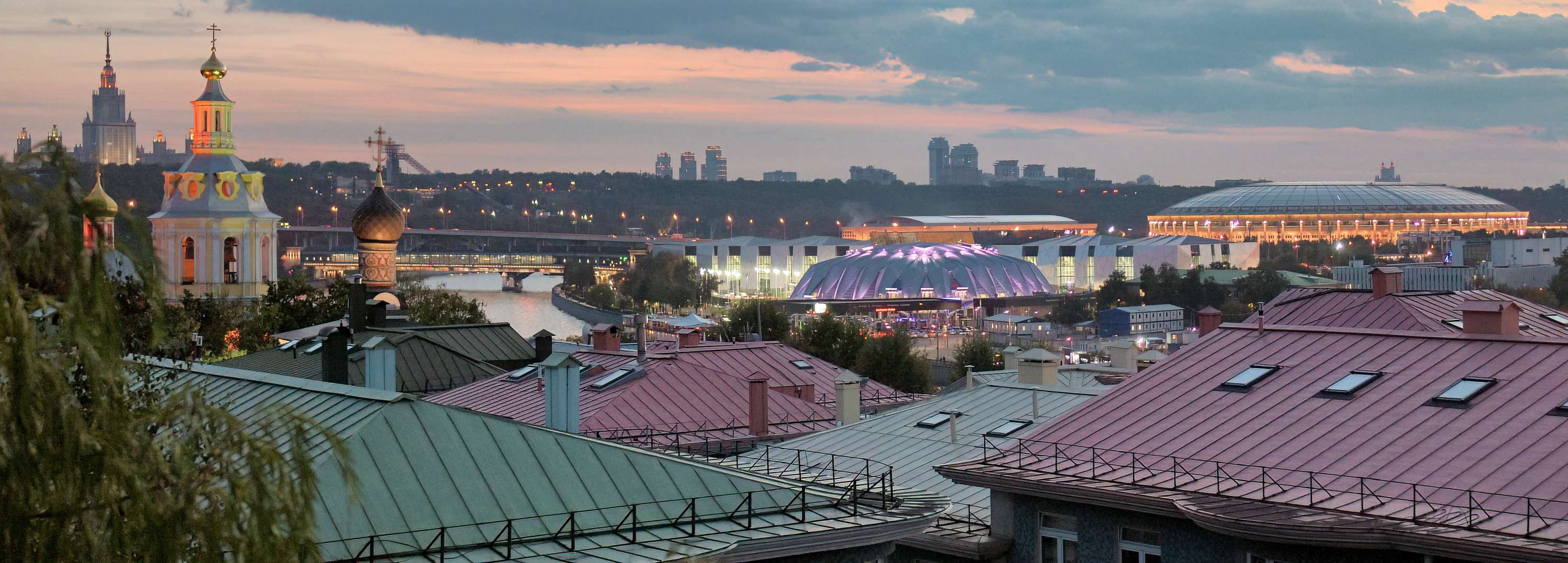 Вид со смотровой площадки РАН