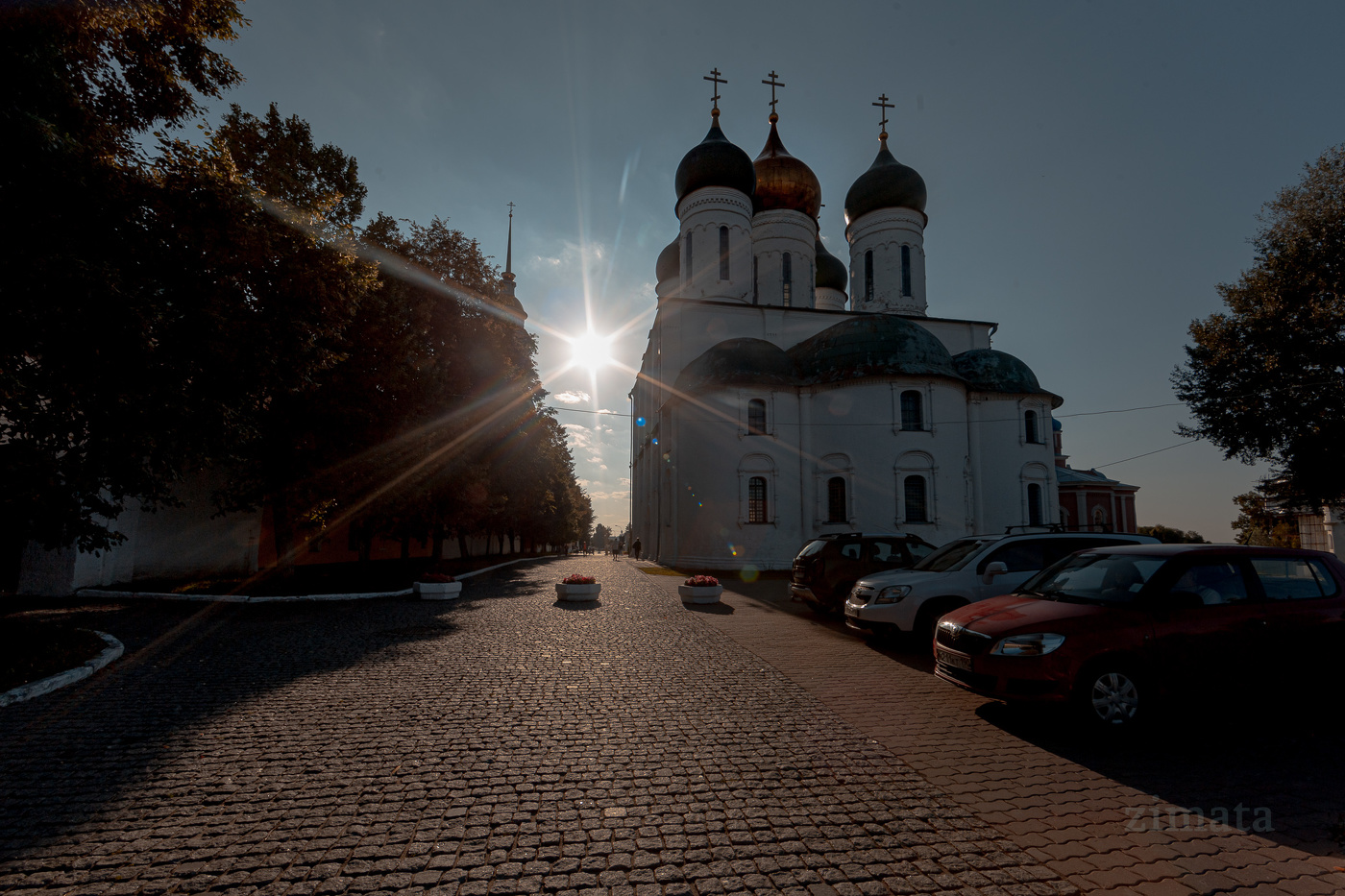 закатное время в Коломне