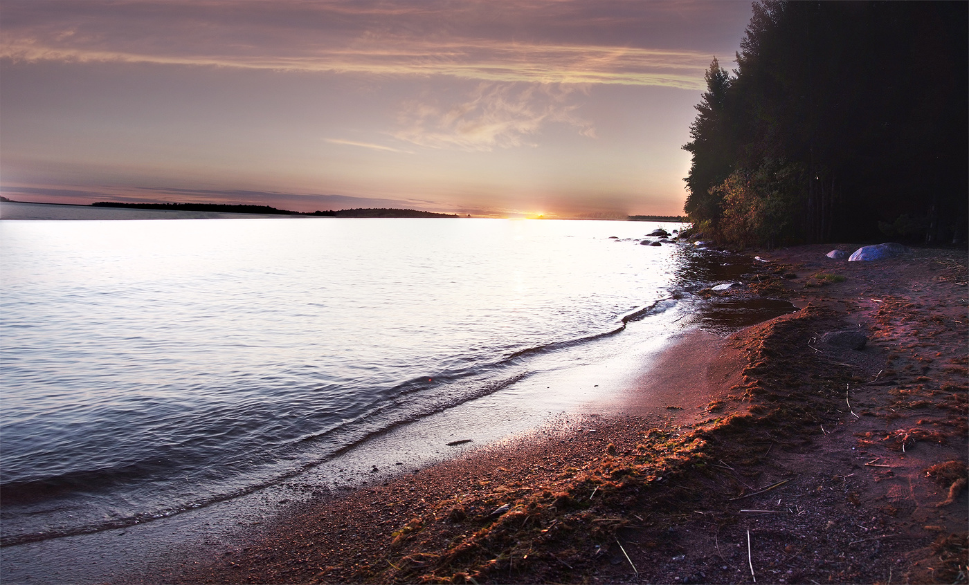 Вечерний бережок