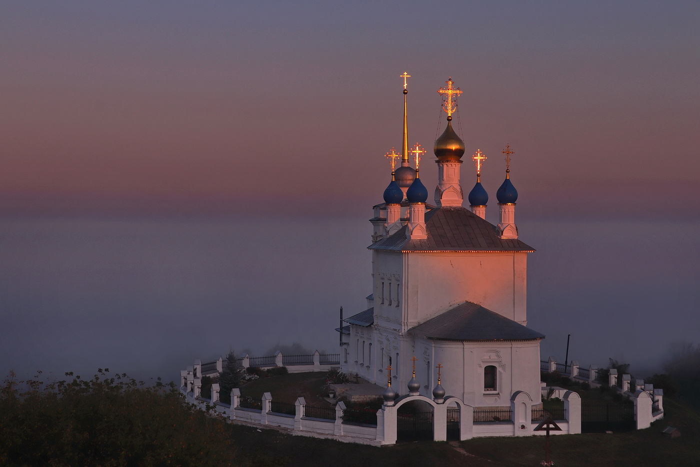 Туманы в Тульской области