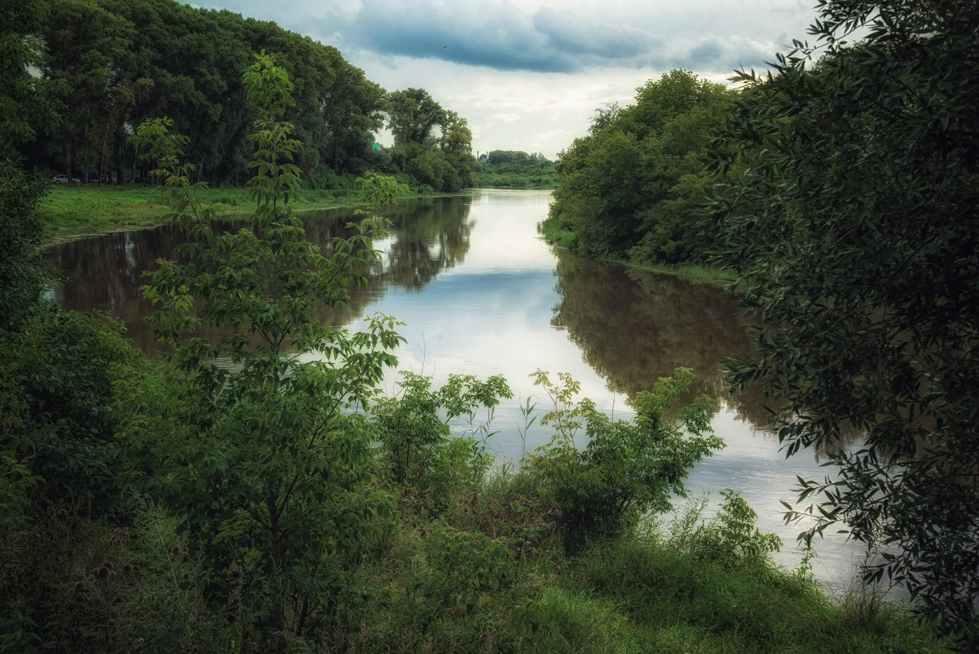 Тихий вечер на речке Ик