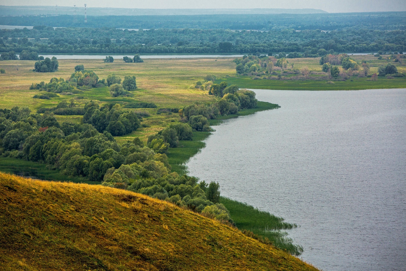 Вид с горы Птичий полет,Чувашия