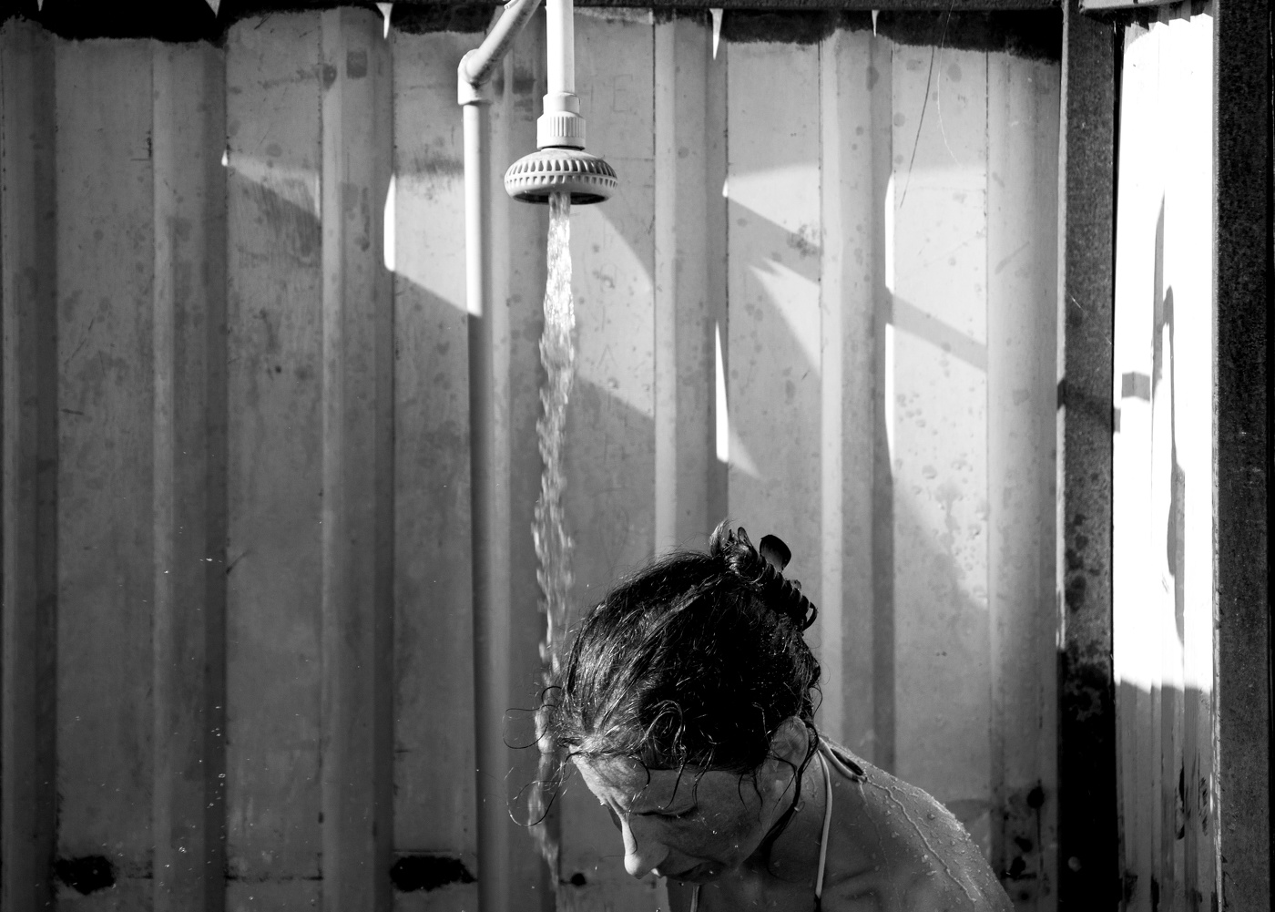 Грустная кабинка (из серии "Снимаю, как Акын")