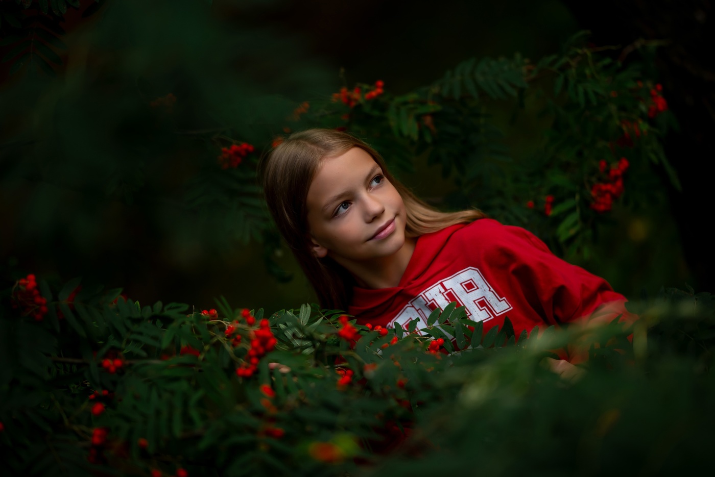 Милена в рябинах