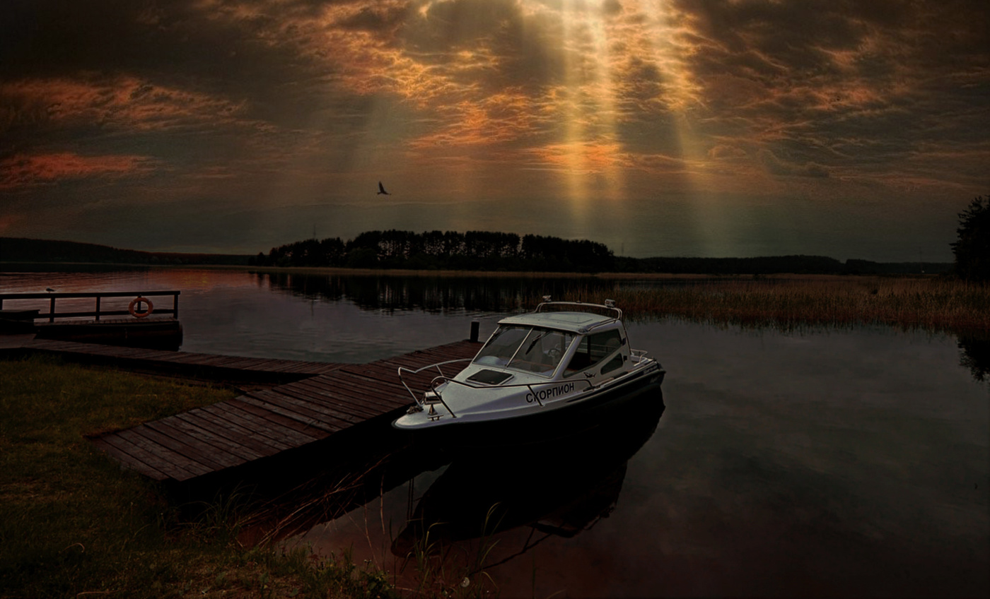 Над Селигером.