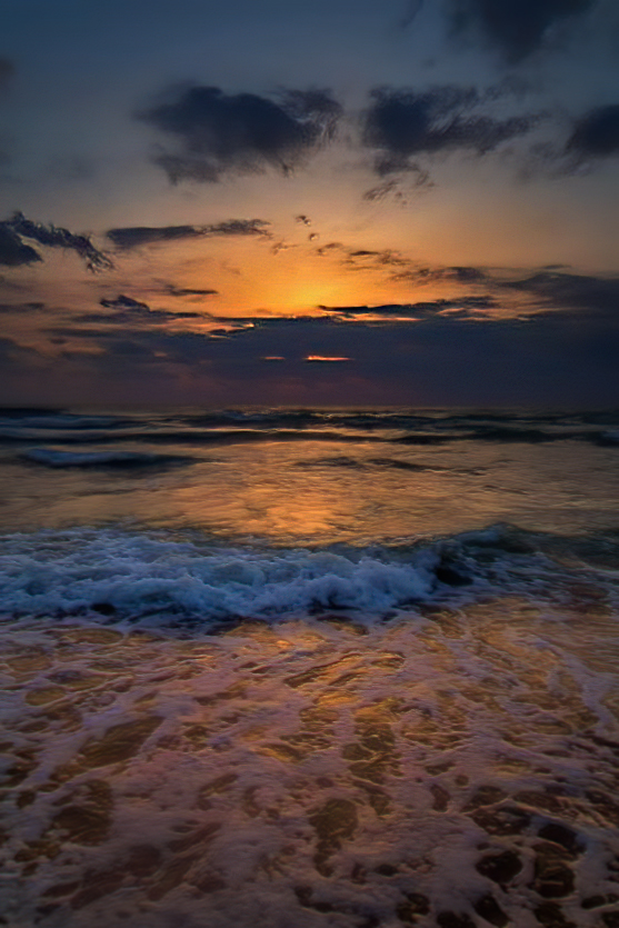 На закате дня