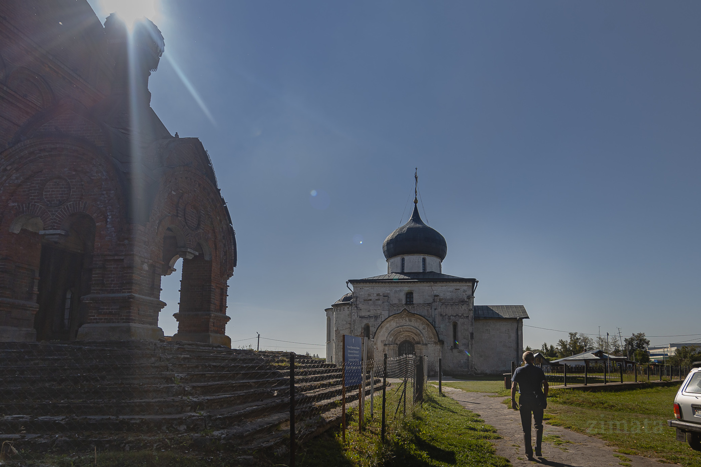 По дороге к Георгиевскому Собору