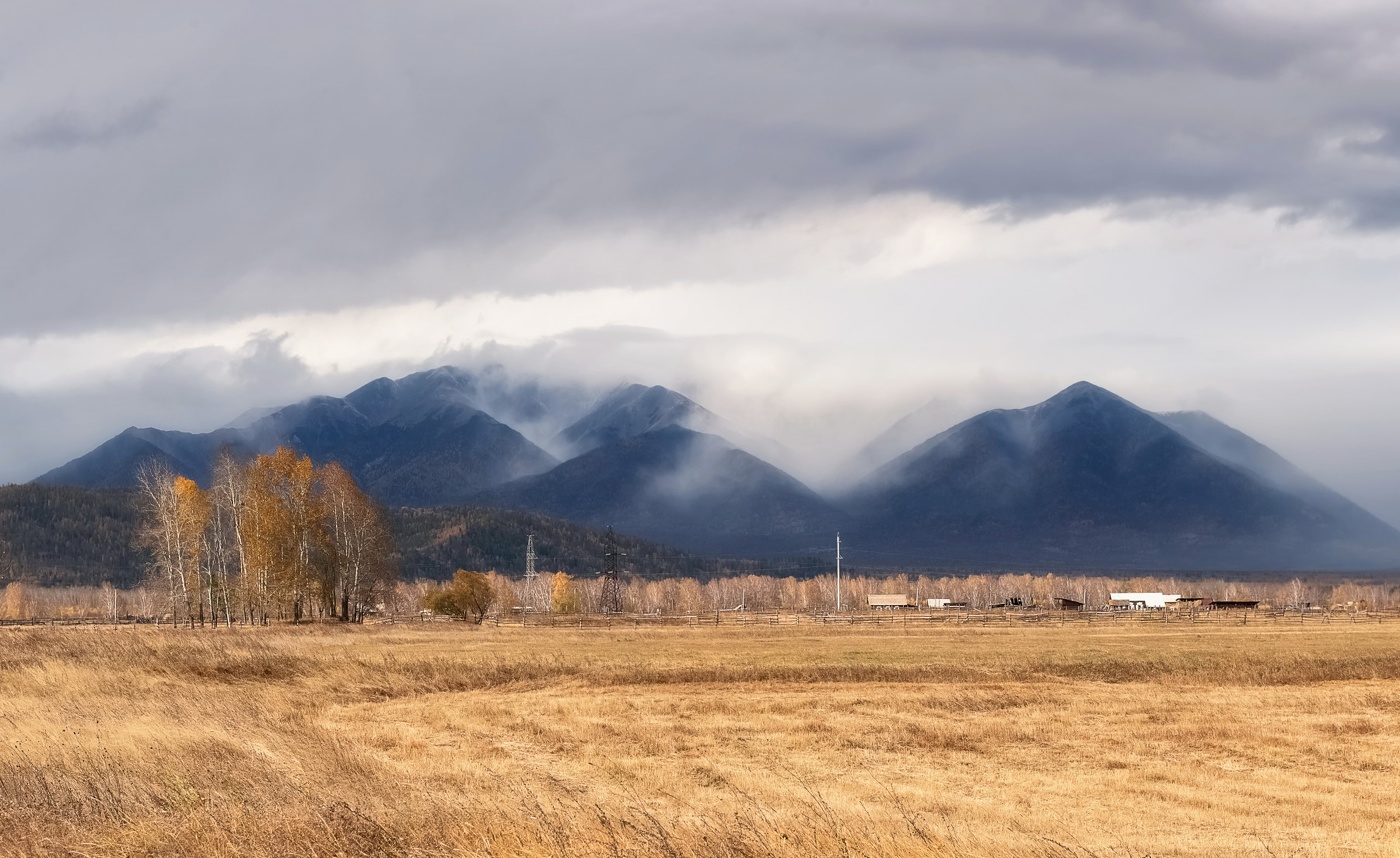В Саянах непогода