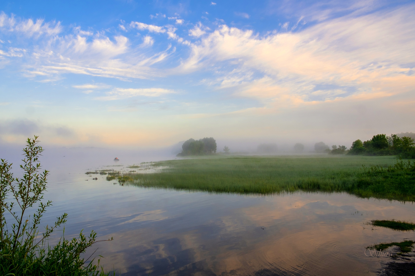 Утро на Оке.