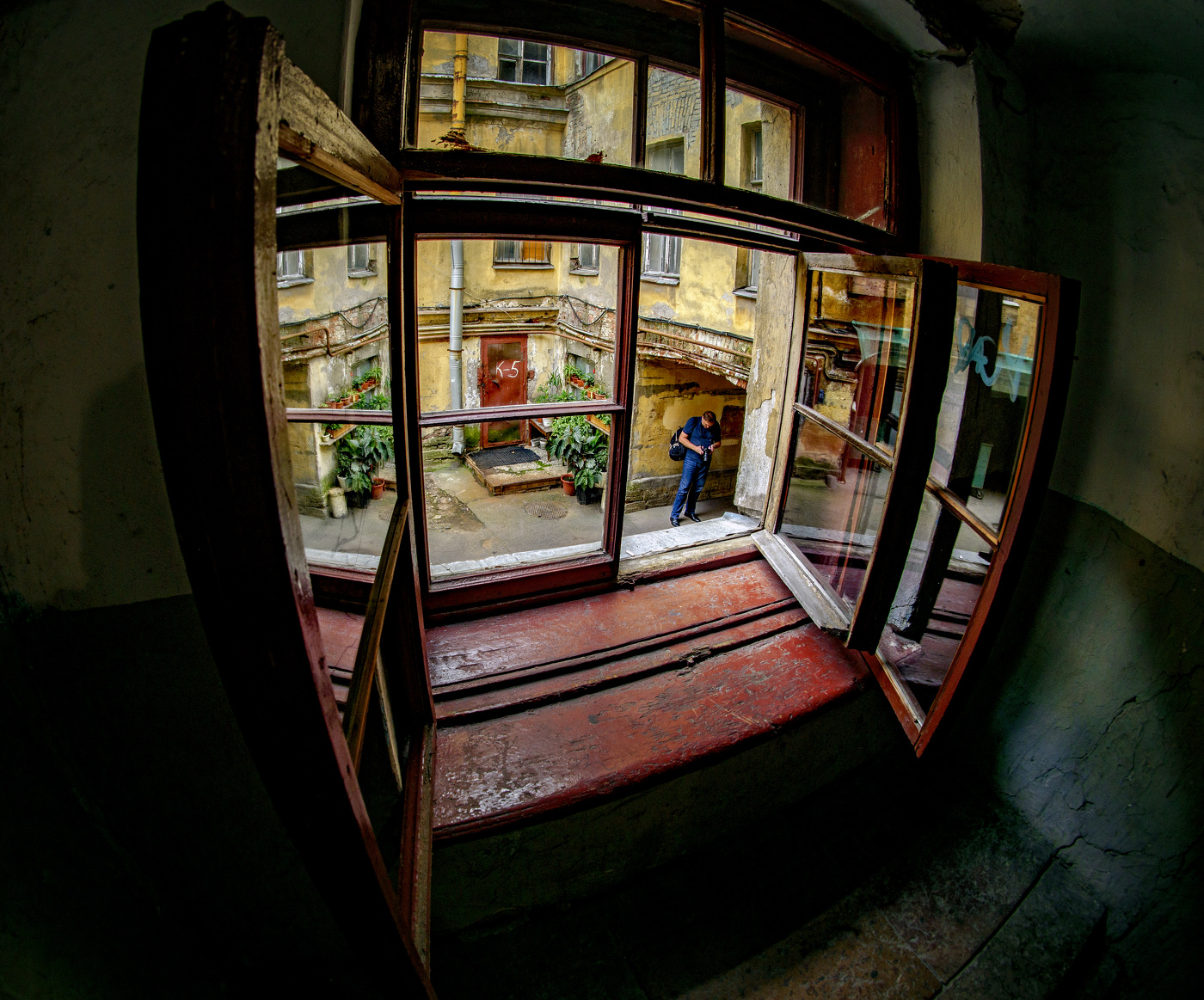 Окно во двор