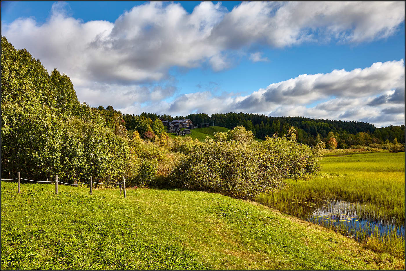 Малые Корелы в сентябре.