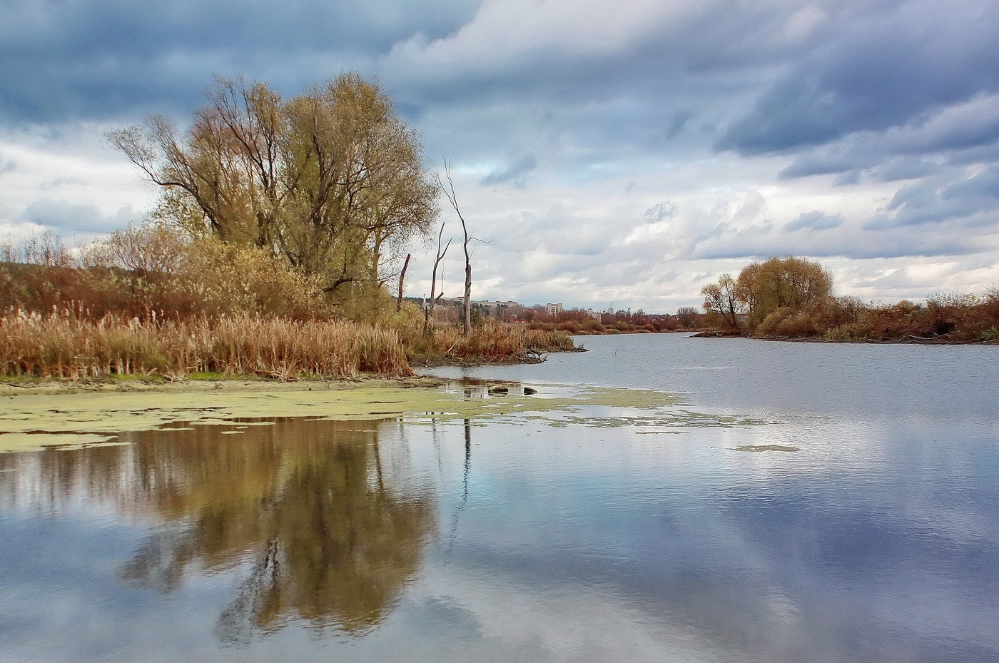 Осенний пригород.