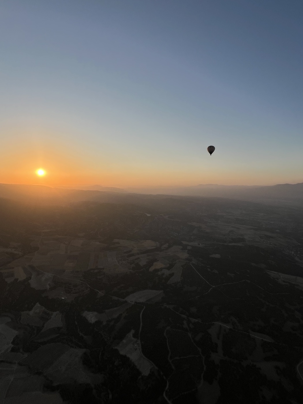 Репортаж с воздушного шара
