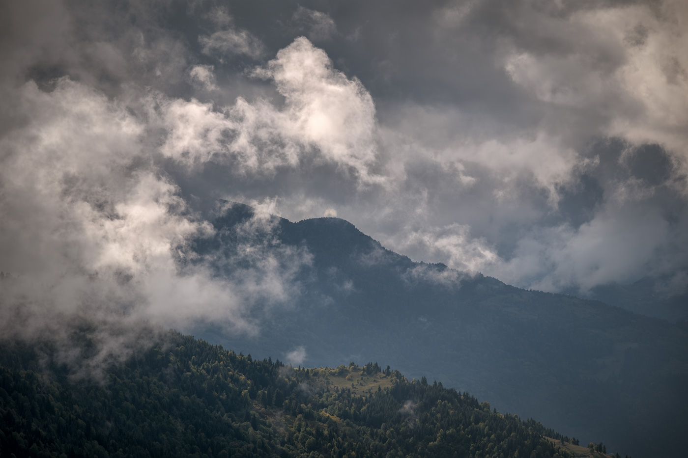 Clouds Over Goderdzi Valley