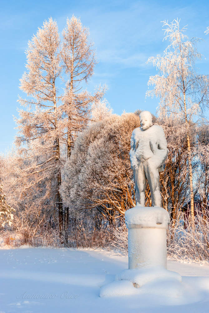 Ленин в зимнем...