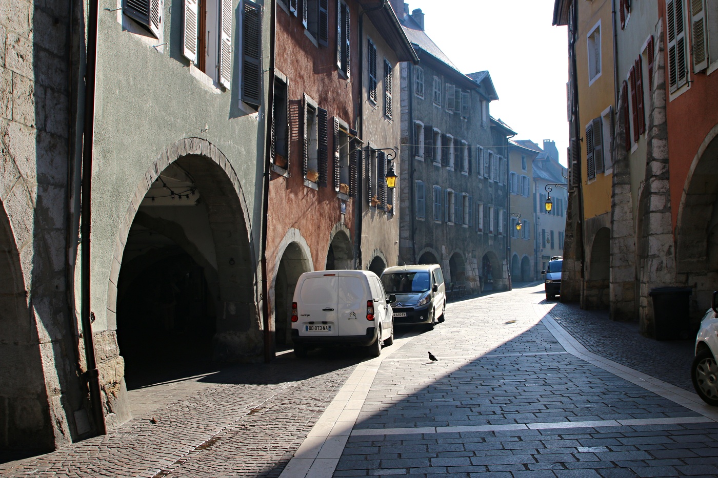 Улицы города Анси