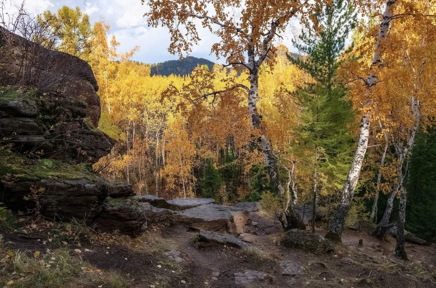 Осень на Столбах