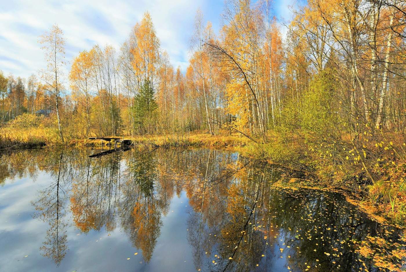Безветренный день ...