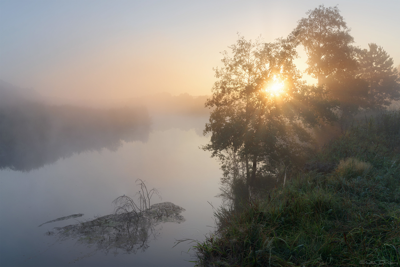Туман над рекой