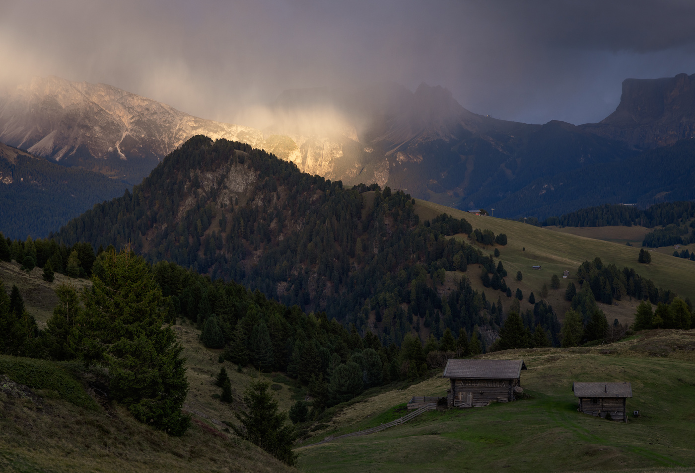 Последние лучи...
