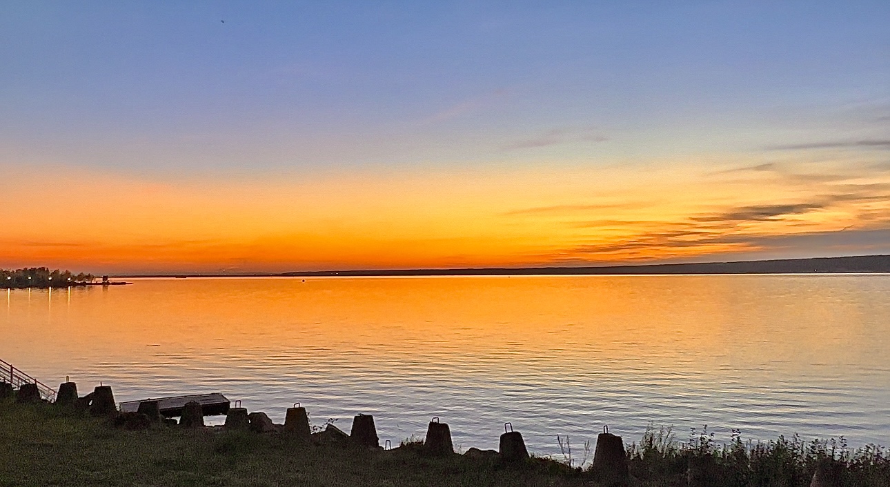 Закат над Камой