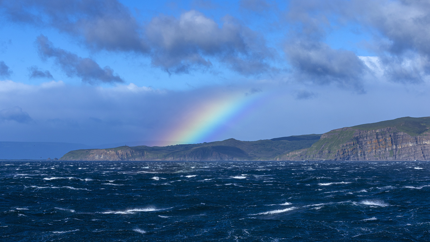 Радуга над Камчаткой