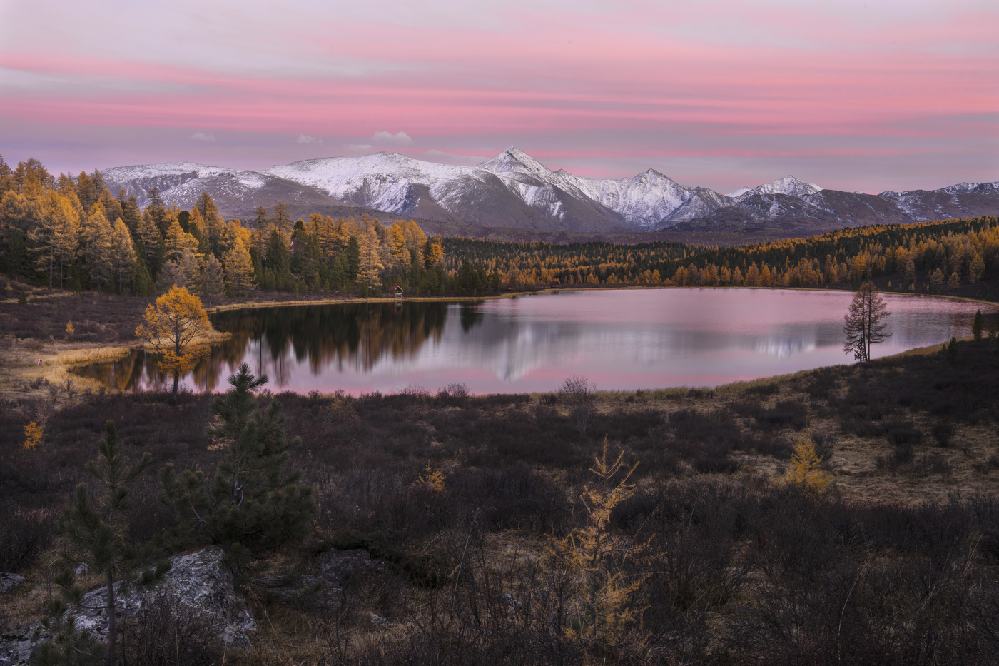 Озеро Киделю, Горный Алтай