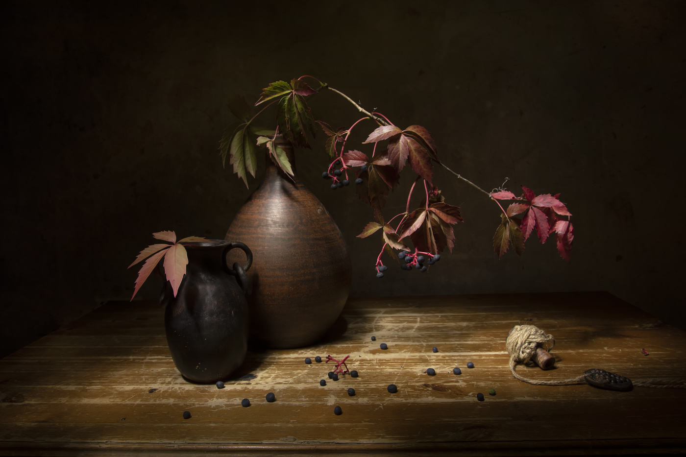 Дикий виноград....