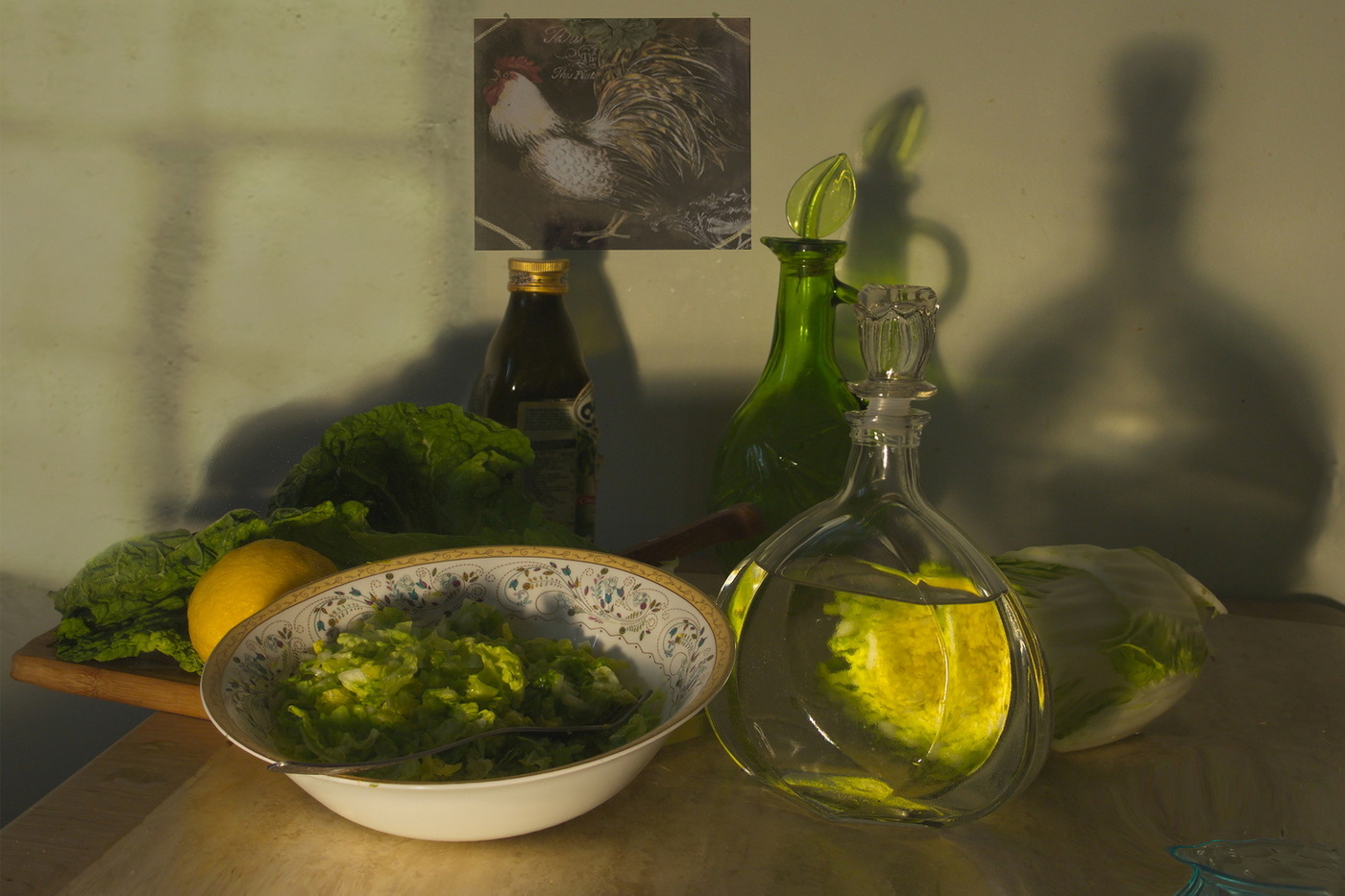 Свежий салат на утро