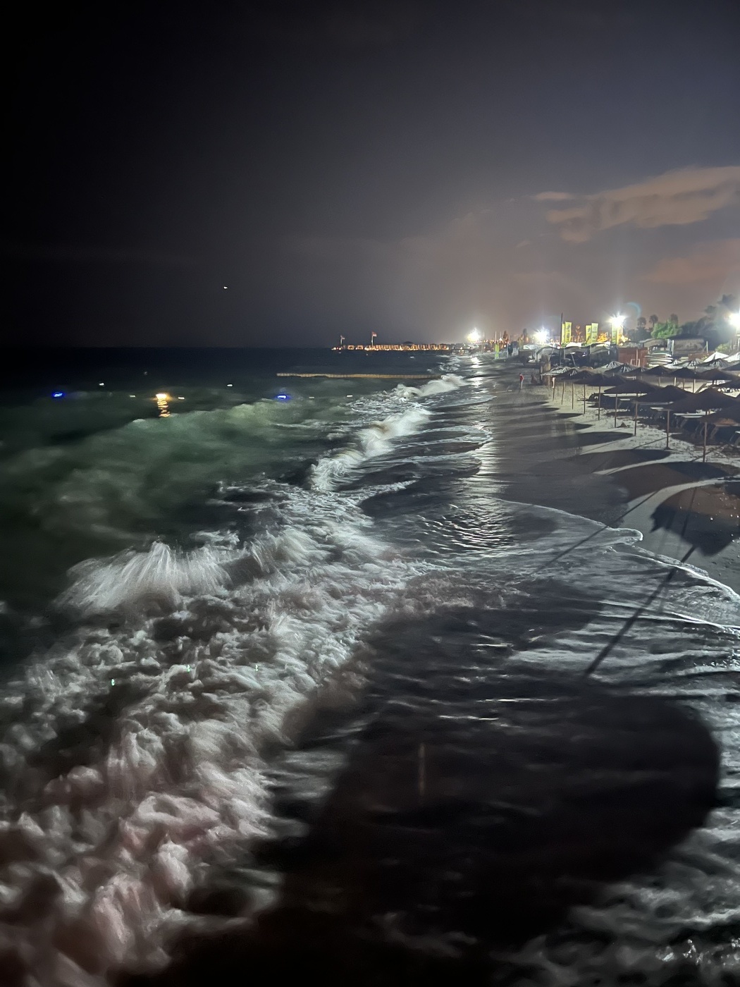 Вечер на море