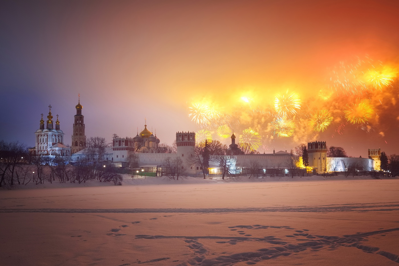 День Защитника Отечества в Москве.