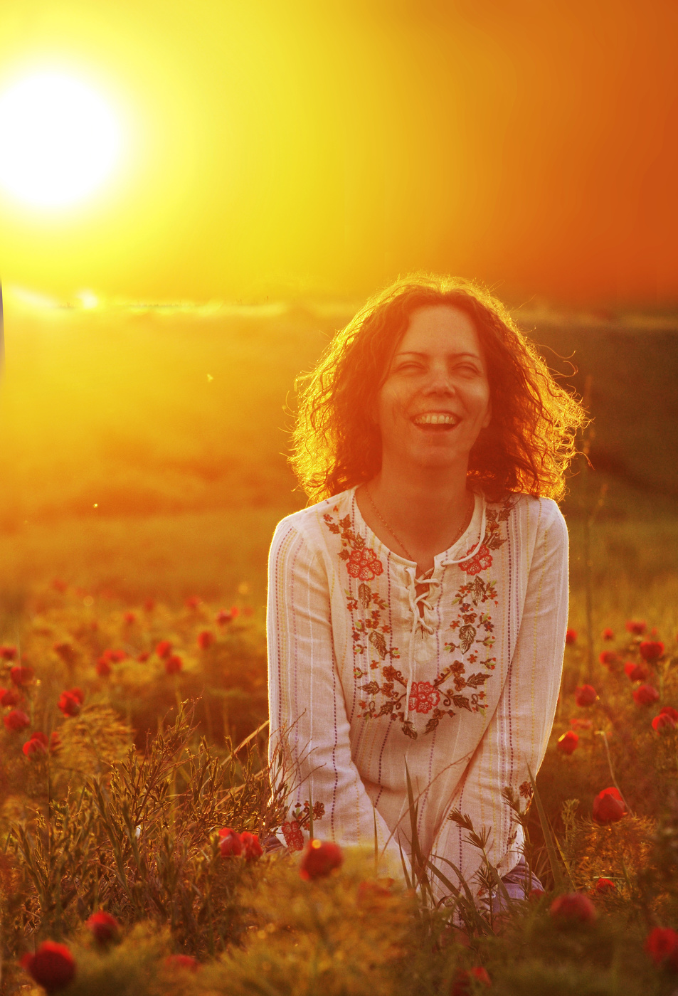 Закат над Лазоревой долиной