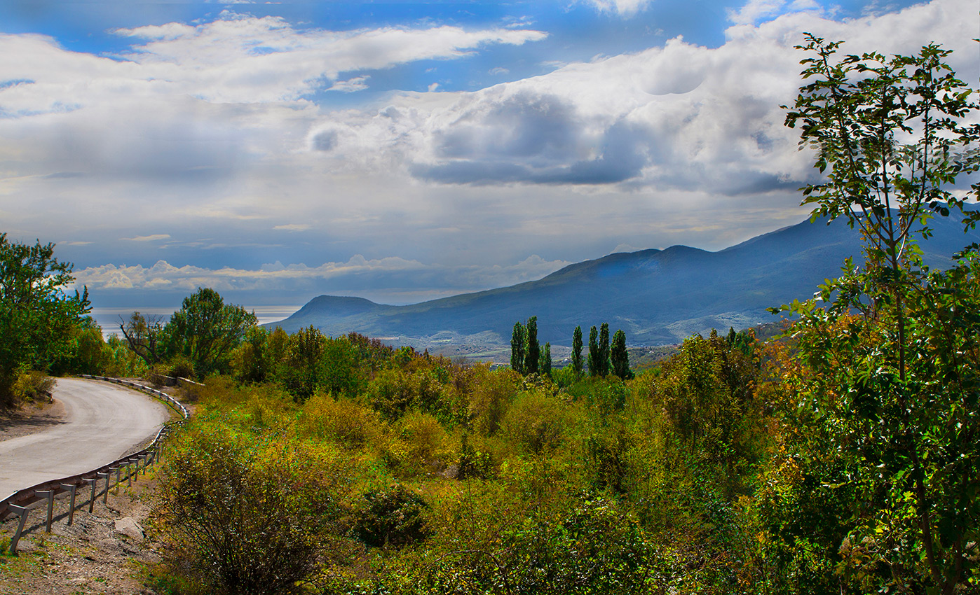 По дорогам Крыма.