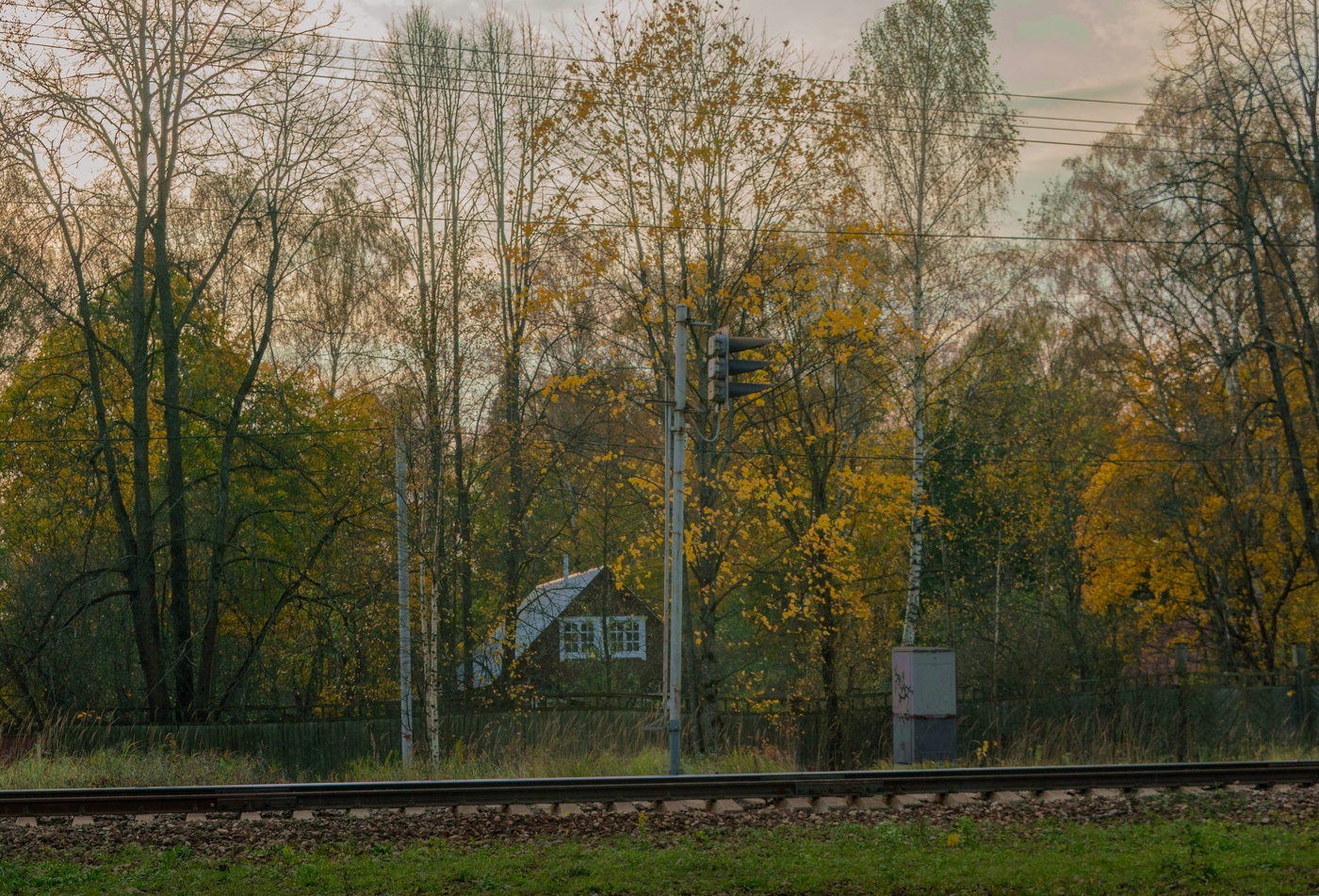 На дальней станции