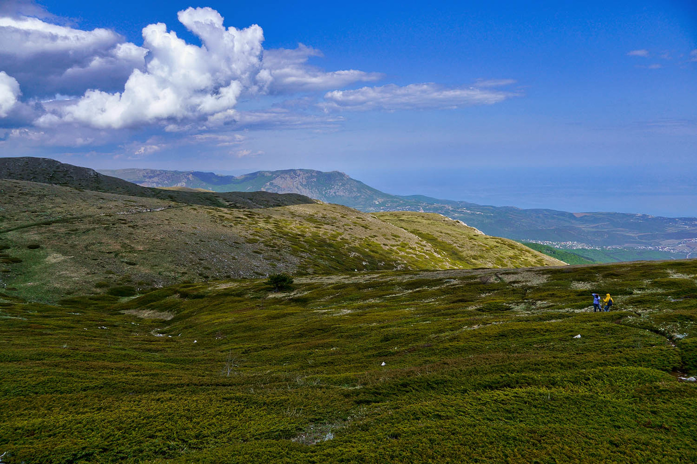 На верхнем плато Чатыр-Дага