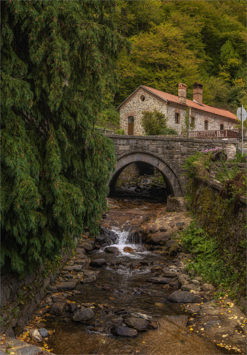 В Рильском монастыре