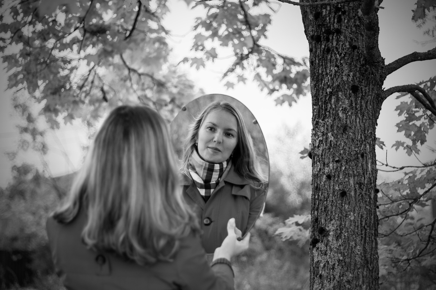 Мне нравится смотреться в зеркала...