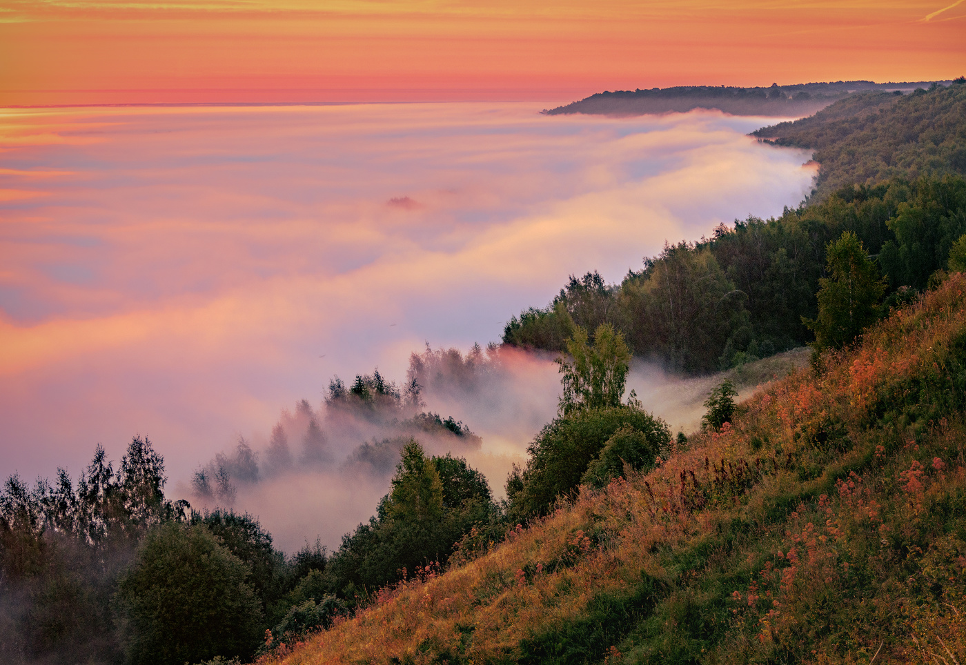 Туманное море