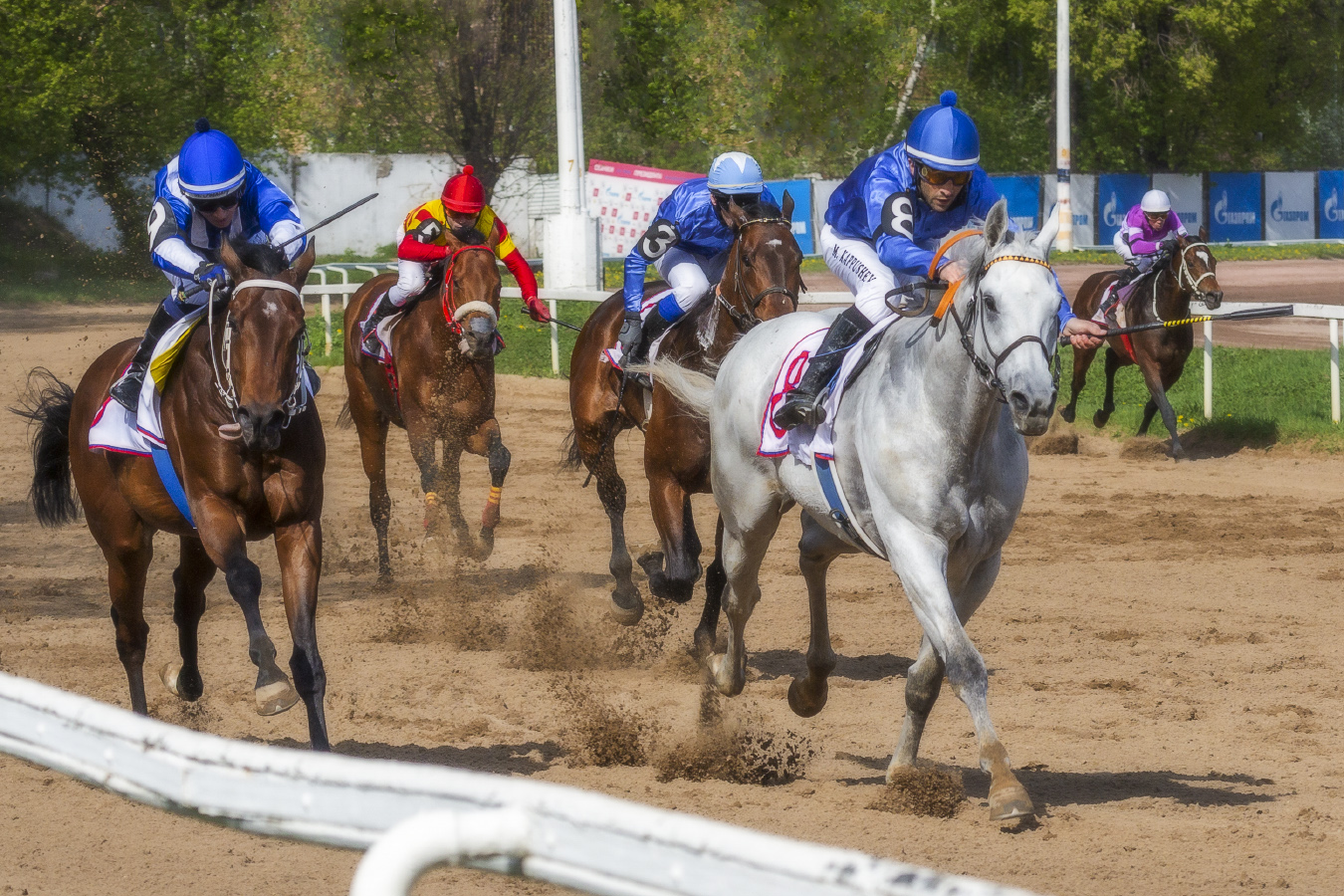 Бурный финиш