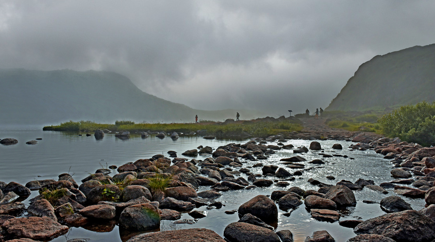 Териберка в тумане.
